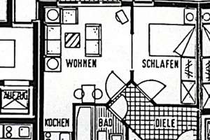 Schöne, frisch renovierte 2-Zimmer Wohnung, direkt am Schloß Broich – Am Schloß Broich 15, 45479 Broich, Mülheim an der Ruhr – Vorschaubild 12