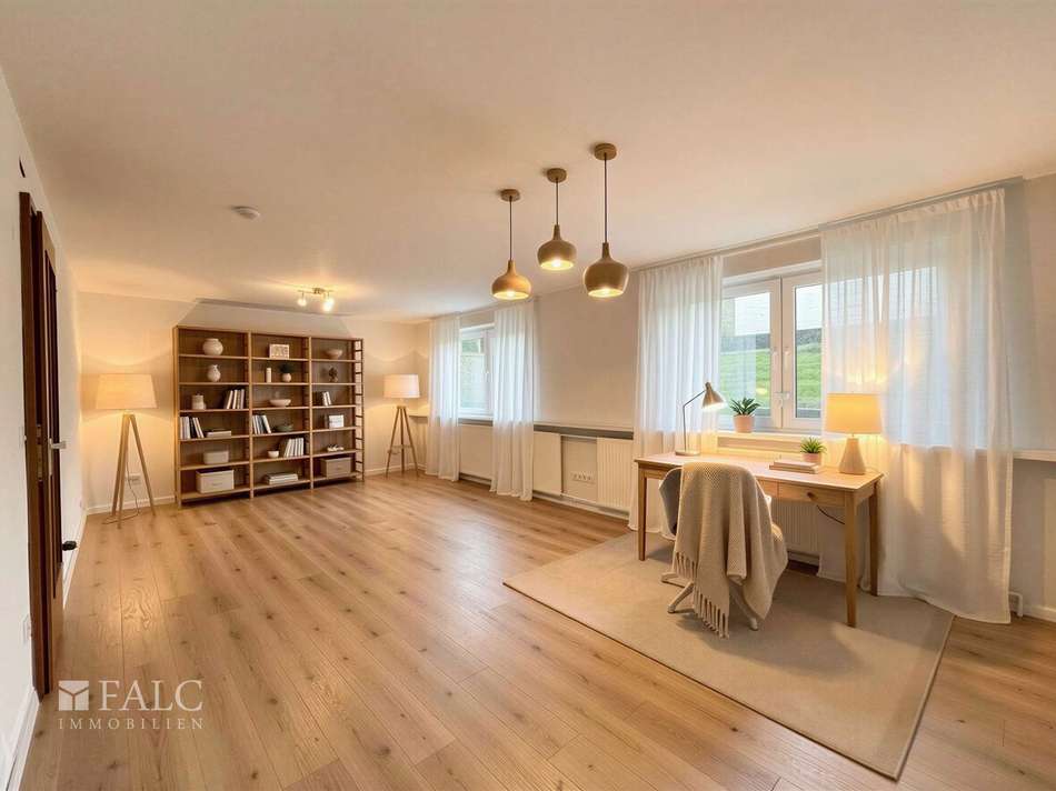 Hobbyraum im Souterrainbereich