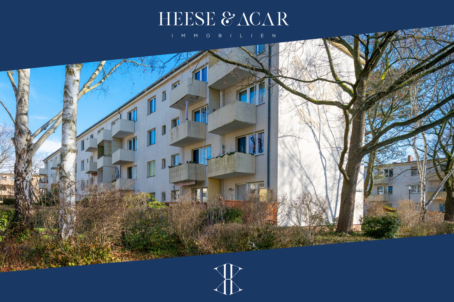 Willkommen in Britz: Praktisch geschnittene 2-Raum-Wohnung mit Balkon in ruhiger Lage, vermietet, Berlin – Bild 1