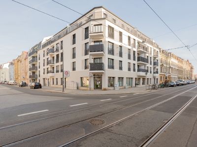 Lebhaftes Flair in Pieschen genießen - Top Neubauwohnung mit 2 Balkonen