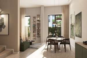 Wohnglück in Stuttgart-West: EH 40 QNG-Neubau, 3 Zimmer mit Garten, Eigentumswohnung zum Kauf