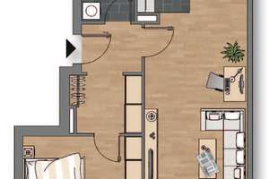 Über den Dächern der Gartenstadt Reitzenstein – Penthouse mit Dachterrasse – 40470 Mörsenbroich, Düsseldorf – Vorschaubild 10
