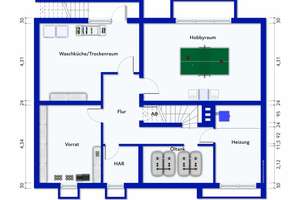 Architektenhaus mit Schwimmhalle, Sauna und großzügigem Grundstück – Die vollständige Adresse der Immobilie erhältst du vom Anbieter., 50767 Heimersdorf, Köln – Vorschaubild 10