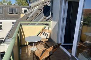 ZWISCHENMIETE 9 Monate I Wunderschöne, möblierte 2-Zimmer Maisonette Dachgeschoss Wohnung am Boxi – Boxhagener Straße 87, 10245 Friedrichshain, Berlin – Vorschaubild 7