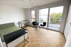 Kompakt, ruhig, gut angebunden - voll möblierte 1-Zimmer Wohnung mit Fussbodenheizung – Florian-Geyer-Straße 111, 12489 Adlershof, Berlin – Vorschaubild 6