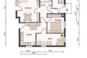 Zwei Wohneinheiten unter einem Dach – vielseitige Haushälfte mit ca. 126 m² Wohnfläche – Die vollständige Adresse der Immobilie erhältst du vom Anbieter., 26842 Ostrhauderfehn – Vorschaubild 7