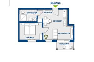 Helle 2-Zimmer-Wohnung mit Balkon in Berlin-Pankow – stilvoll, modern und optimal geschnitten – Die vollständige Adresse der Immobilie erhältst du vom Anbieter., 13187 Pankow (Ortsteil), Berlin – Vorschaubild 2