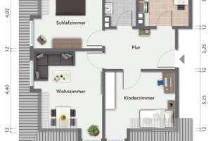 Ideal für Studenten – 3-ZKB-Wohnung mit kleinem Balkon nahe Uni Bielefeld! – Die vollständige Adresse der Immobilie erhältst du vom Anbieter., 33615 Schildesche, Bielefeld – Vorschaubild 11