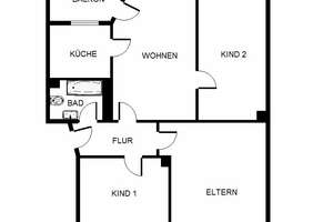 3-Zimmer-Wohnung in Gelsenkirchen Hassel – Eppmannsweg 21, 45896 Hassel, Gelsenkirchen – Vorschaubild 10