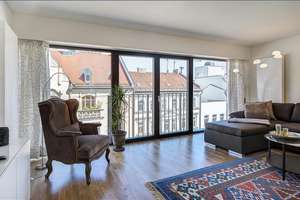 Möbliert: Premium Wohnen über den Dächern auf 2 Ebenen – Die vollständige Adresse der Immobilie erhältst du vom Anbieter., 80335 Augustenstraße, München – Vorschaubild 2