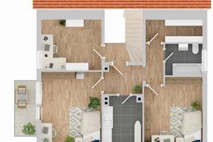 Verleihen Sie diesem Haus neuen Glanz – Die vollständige Adresse der Immobilie erhältst du vom Anbieter., 48163 Amelsbüren, Münster – Vorschaubild 8