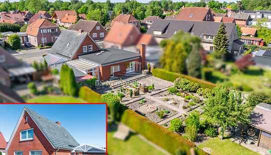 Bild von Gepfl. EFH mit Garage und großzügigem Grundstück in zentraler Lage von Weener