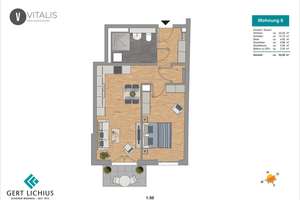 Moderne 2-Zimmer-Wohnung mit Süd-Balkon in Köln Müngersdorf – Vitalisstraße 361a, 50933 Müngersdorf, Köln – Vorschaubild 5