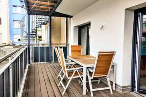 Modernisierte teil möblierte 3-Raum-Wohnung mit Balkon und EBK in Düsseldorf-Unterbilk – Fürstenwall 128, 40217 Unterbilk, Düsseldorf – Vorschaubild 7