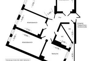 + Eine Großzügige 4 Raum-Jugendstilwohnung auch als represantives Büro nutzbar + – Merseburger Straße 26a, 6667 Weißenfels – Vorschaubild 2