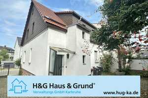 FREI! Einfamilienhaus (DHH) mit Scheune und schönem Garten in Grötzingen – Karlsruhe – Vorschaubild 1