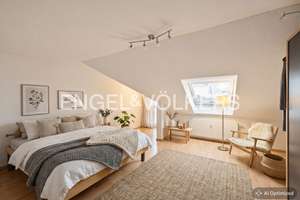 Stilvolle 3-Zimmer-Maisonettewohnung mit Balkon - Exklusiv wohnen in Frankfurt-Oberrad