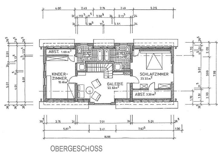 Grundriss - Obergeschoss