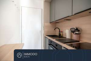 ⭐️ Dachgeschoss mit Freiblick & sonnigen West Balkon - renoviertes 1 Zimmer Studio fußläufig zur FU – Die vollständige Adresse der Immobilie erhältst du vom Anbieter., 14195 Dahlem, Berlin – Vorschaubild 6