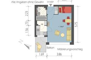 Frisch gestrichen! 1 Zimmer-Wohnung - Nähe Wandsbek Markt – Lengerckestr. 10, 22041 Wandsbek (Ortsteil), Hamburg – Vorschaubild 10