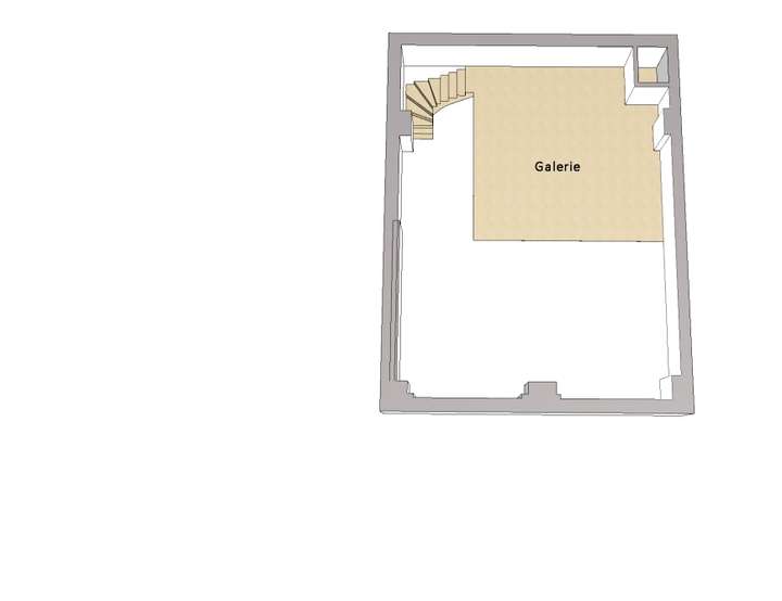 Grundriss Galerie