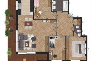 Traumhafte Penthouse-Wohnung mit Sonnenterrasse und Weitblick! – Die vollständige Adresse der Immobilie erhältst du vom Anbieter., 74080 Böckingen, Heilbronn – Vorschaubild 21