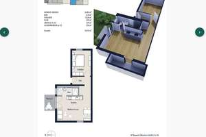 Möbliert kaufen + sofort vermieten: 2-Zi 57m² Aubing | 5.871 €/m² | KfW A+ – Die vollständige Adresse der Immobilie erhältst du vom Anbieter., 81243 Altaubing, München – Vorschaubild 2