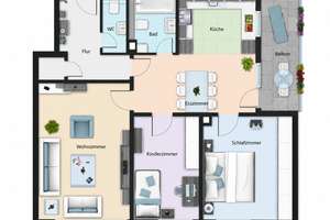 Durchdacht geschnitten & modern gestaltet – 3,5 Zimmer mit Loggia in 67069 Ludwigshafen am Rhein – 67069 Pfingstweide, Ludwigshafen am Rhein – Vorschaubild 19