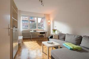 Sentruper Höhe, Nähe Uni-Kliniken, helle möblierte 2 Zi-Wohnung – 48149 Sentrup, Münster – Vorschaubild 2