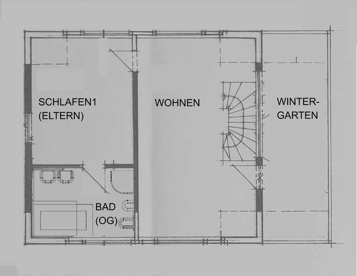 Grundriss Obergeschoss