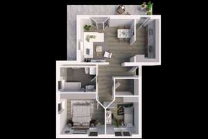 Penthouse mit TG & Blick ins Grüne - Sonne von Mittag bis Abend – Johannes-Göderitz-Straße 81-82, 39130 Neu Olvenstedt, Magdeburg – Vorschaubild 6