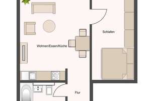 Ab Mai 2026 freistehend! | 2 RW | Großer Balkon | EBK | Parkett | Fußbodenheizung | Tiefgarage – Die vollständige Adresse der Immobilie erhältst du vom Anbieter., 4179 Leutzsch, Leipzig – Vorschaubild 21
