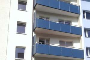 Großzügige Dachgeschoss mit  3-Zimmer mit Balkon im 4. mit wenigen schrägen in Pforzheim-Südstadt