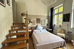 Einzigartiges Wohngefühl im Kreuzviertel: 
Stilvolle Split-Level-Wohnung mit Westbalkon – 48149 Kreuz, Münster – Vorschaubild 7