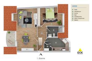 🏡 Ruhig. Raffiniert. Rhein-nah. 2-Zimmer-Wohnung mit Balkon, TG-Sp & Keller in Bonn-Plittersdorf – Steinstraße 4, 53175 Plittersdorf, Bonn – Vorschaubild 8