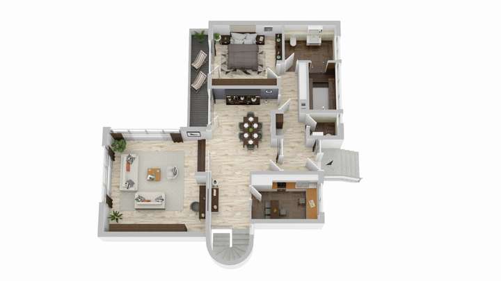 Erdgeschoss Grundriss