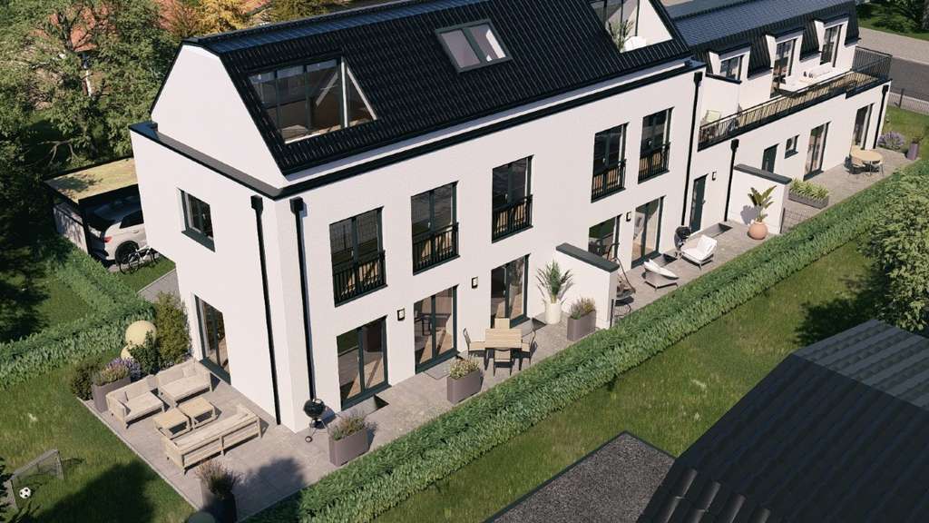 Immobilie in Ottobrunn - Neubau: Modernes Reihenendhaus ruhig und zentral in Ottobrunn - REH3 - Bild 2