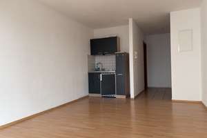 Helle, pfiffige 1-Zimmer-Wohnung mit Single-Küche im Studienpark – Die vollständige Adresse der Immobilie erhältst du vom Anbieter., 91054 Burgberg, Erlangen – Vorschaubild 1