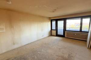 Sanierungsbedürftiges 1-Zimmer-Apartment mit Loggia, Stellplatz + Aufzug in zentraler Weststa – Die vollständige Adresse der Immobilie erhältst du vom Anbieter., 76133 Weststadt, Karlsruhe – Vorschaubild 5