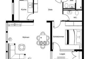 Perfekter Mix aus Ruhe und Stadtnähe - Ideale 2,5-Zimmer-Wohnung mit Balkon und Tiefgarage – Die vollständige Adresse der Immobilie erhältst du vom Anbieter., 70376 Neckarvorstadt, Stuttgart – Vorschaubild 29