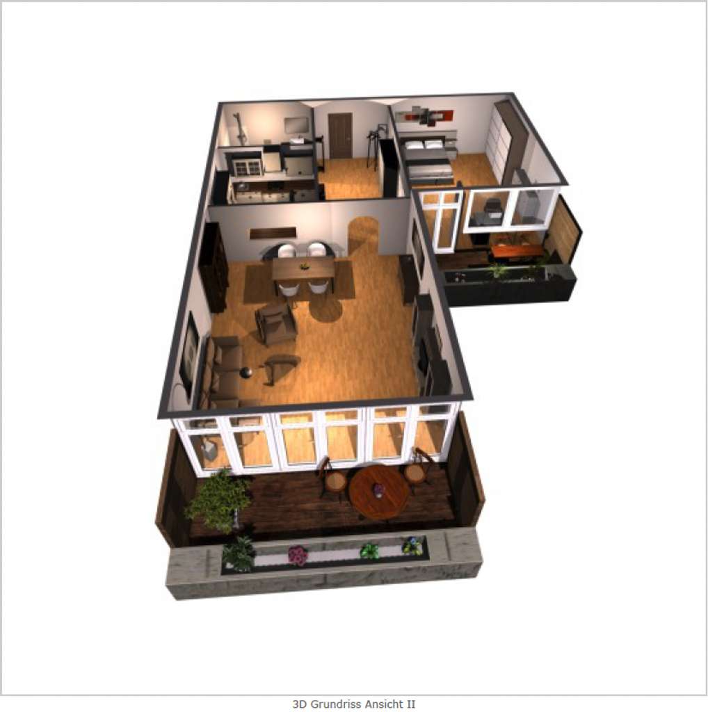 Immobilie in Taufkirchen - 2 Zimmer Wohnung mit 2 Balkone vom Eigentümer - Bild 3