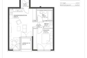 Sonnige 2-Zimmer-Wohnung (teilmöbliert) nahe Cosimabad / U4 Arabellapark – Englschalkinger Straße 150A, 81927 Englschalking, München – Vorschaubild 7