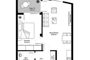 Moderne 2-Zi.-Wohnung mit Wintergarten * 53 m² * Baujahr 2020 – 81541 Obere Au, München – Vorschaubild 14