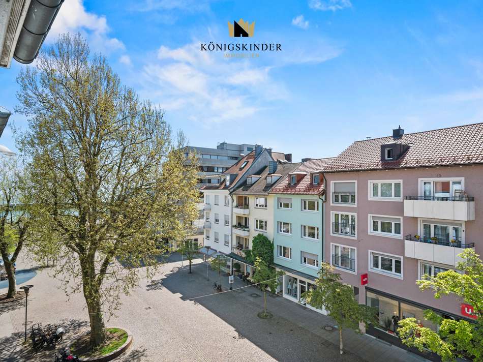 Ausblick Balkon