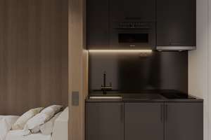 Erstbezug - Livus Bonn Style – Micro-Apartments 16qm ab 650€, All-in-Miete – Kölnstr. 500, 53117 Auerberg, Bonn – Vorschaubild 5