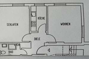 2-Zimmer-Wohnung in Leverkusen-Schlebusch / Stadtgrenze Köln – Die vollständige Adresse der Immobilie erhältst du vom Anbieter., 51375 Schlebusch, Leverkusen – Vorschaubild 2