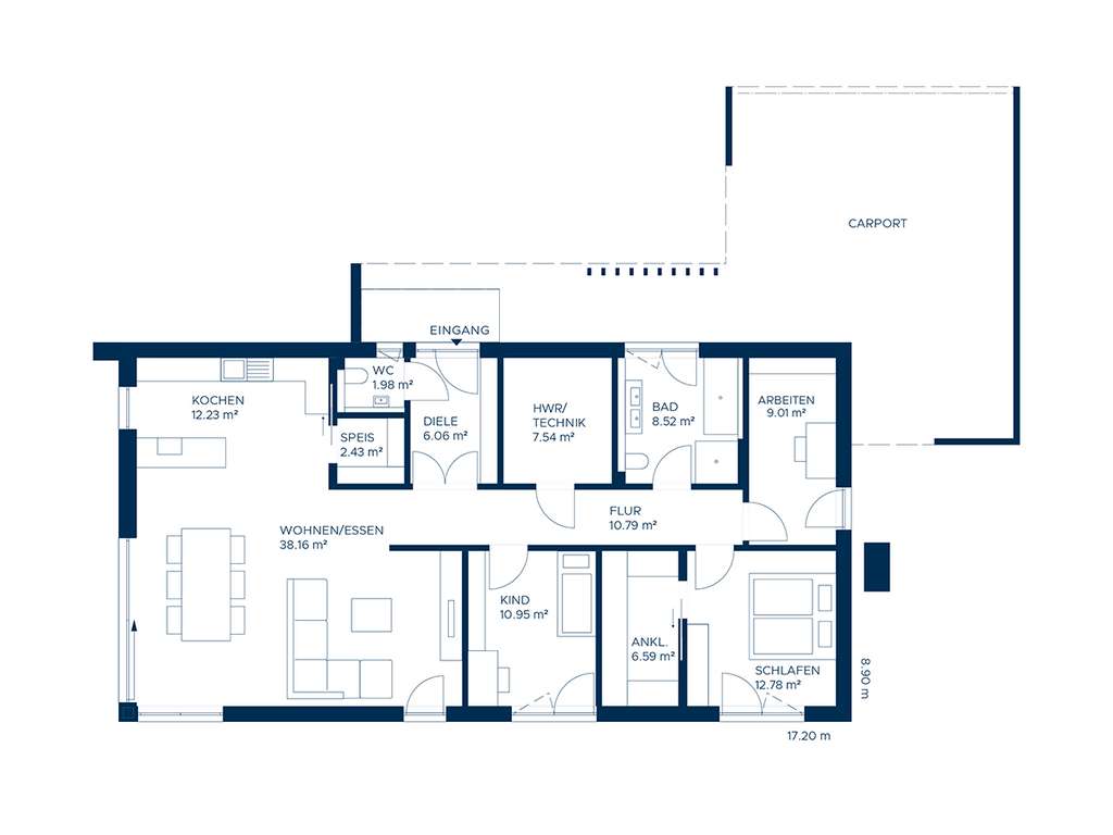 Immobilie in Schiltberg - ZEITLOSE KLARHEIT UND ARCHITEKTONISCHE HOHEIT. INKLUSIVE BAUPLATZ! - Bild 4