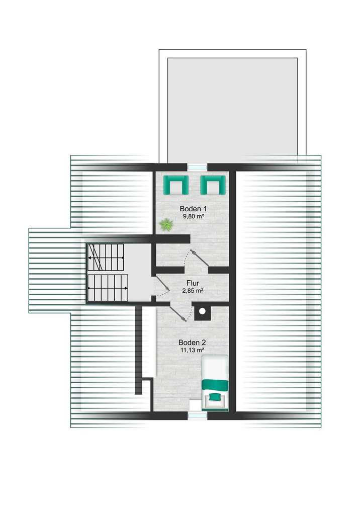 Grundriss DG Bestand
