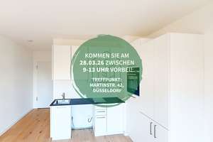 Zeitgemäßes 1-Zimmer-Apartment mit Schlafnische und EBK im Neubau