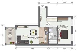Neuwertige 2-Zimmer-Wohnung mit Garten & EBK inklusive – Die vollständige Adresse der Immobilie erhältst du vom Anbieter., 85551 Kirchheim bei München – Vorschaubild 16